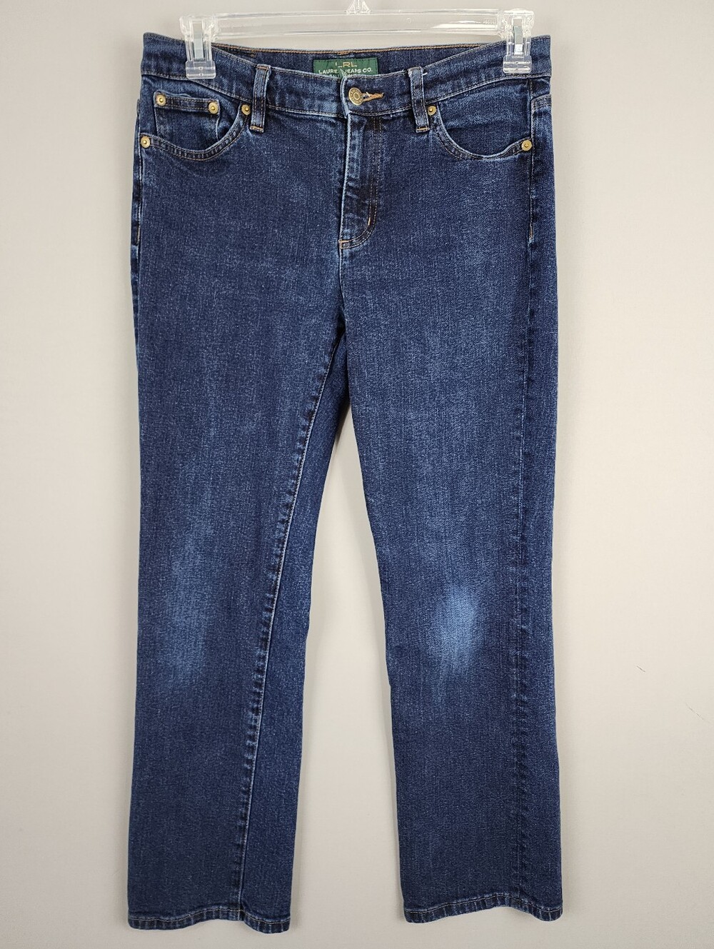 LRL Straight Jeans - Blue Straight Leg Sz 10